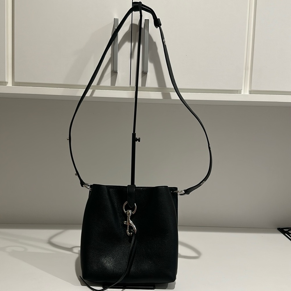 Rebecca Minkoff black leather crossbody